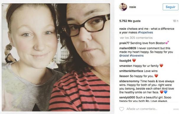 Rosie O'Donnell recupera a su hija