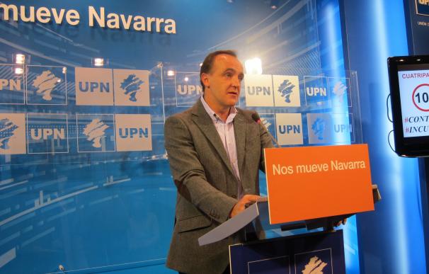 Javier Esparza dice que UPN ha comenzado la "remontada" ante un Gobierno foral "al servicio del nacionalismo"