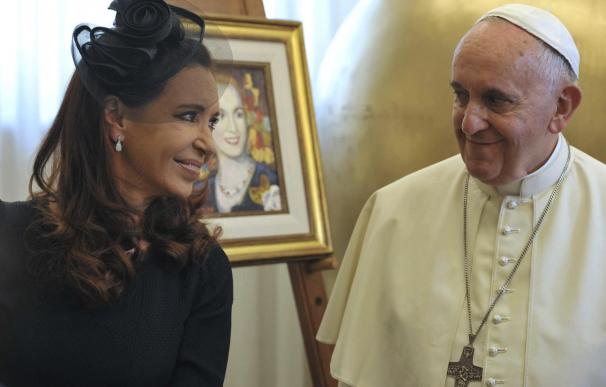 El Papa y Fernández hablan de la gobernabilidad argentina en un almuerzo privado
