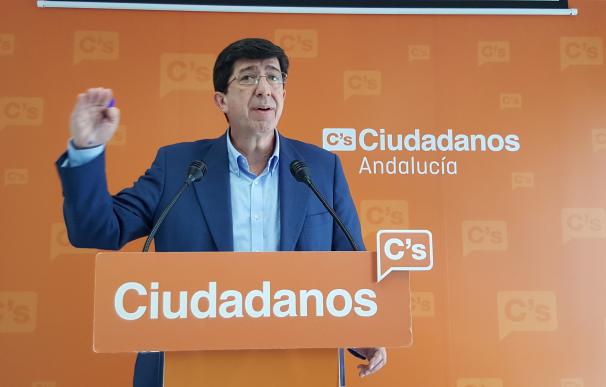 Marín (C's) confía en que Susana Díaz "mueva ficha" y defienda que el PSOE se abstenga para que haya gobierno