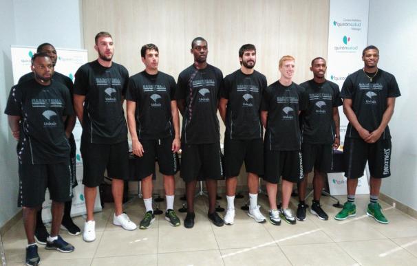 El Unicaja Baloncesto se pone a punto para la temporada en el Hospital Quirónsalud Málaga