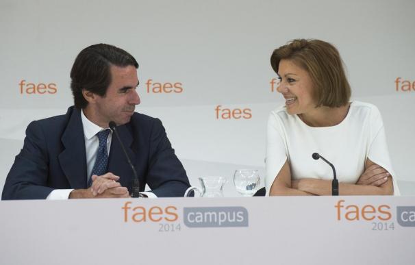 Sarkozy, Aznar y Cospedal inauguran hoy el campus FAES, que clausurará Rajoy el domingo