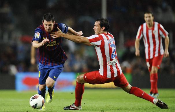 Messi anotó un triplete la pasada temporada ante el Atlético