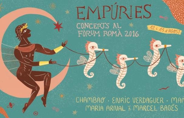 Los conciertos en el Foro Romano de Empúries reciben más de 3.800 personas