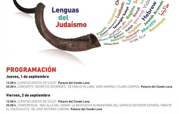 Las lenguas del judaísmo son el eje de las XVII Jornadas Europeas de la Cultura Judía en León del 1 al 4 de septiembre
