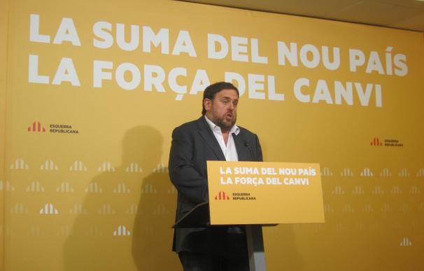 Junqueras, proclamado candidato de ERC a la Presidencia de la Generalitat
