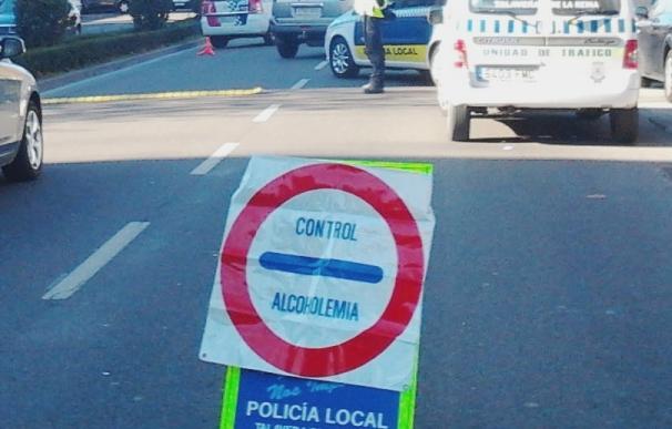 Detenidos este fin de semana en Santander seis conductores por ir ebrios