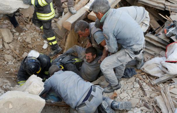 Las imágenes de la tragedia del terremoto de 6,2 en Amatrice (Italia)