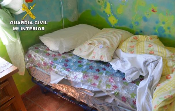 La Guardia Civil desmantela una geriátrico ilegal en una vivienda familiar de Castalla