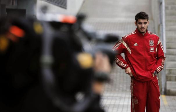 Morata está concentrado con la selección española.
