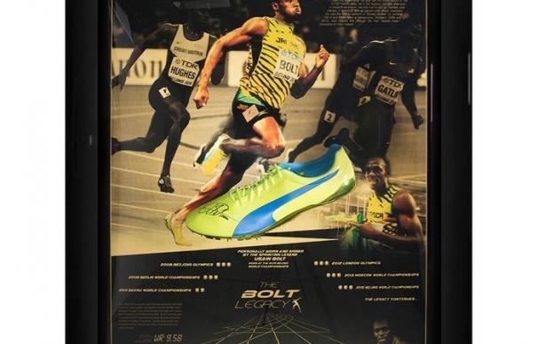 La bota de Usain Bolt y otros 100 artículos olímpicos, a subasta en Catawiki
