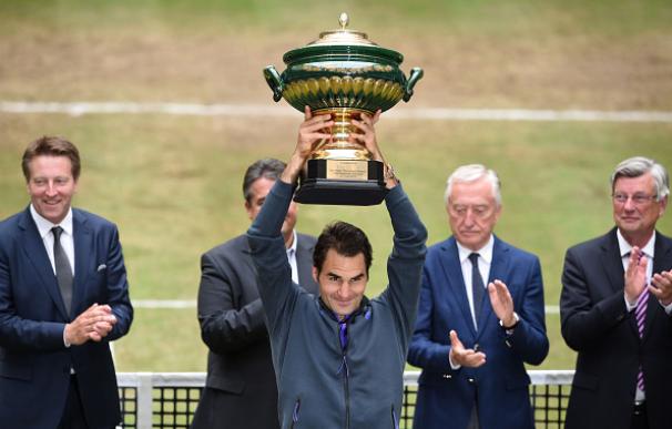 Federer, campeón en Halle
