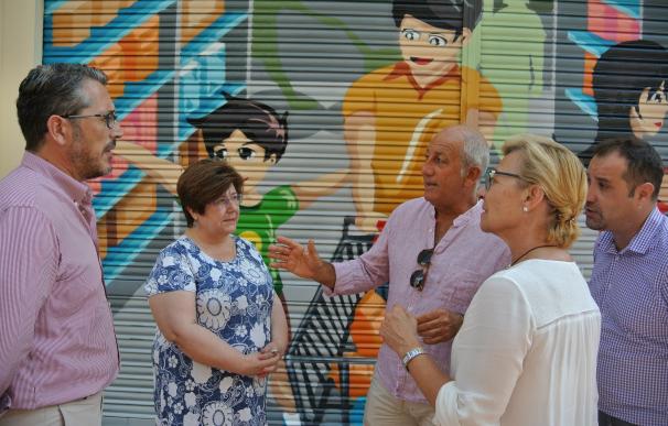 Ayuntamiento Murcia eliminará las pintadas de distintas calles del casco urbano en las próximas semanas
