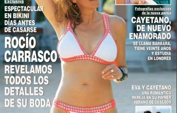 Rocío Carrasco luce bikini y desvela todos los detalles de su próximo enlace