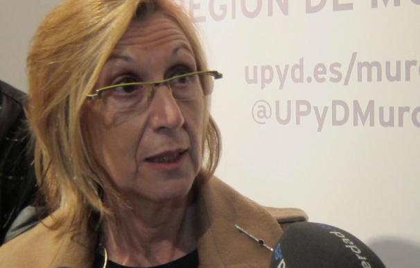 Rosa Díez (UPyD) visita este martes la ciudad de Murcia