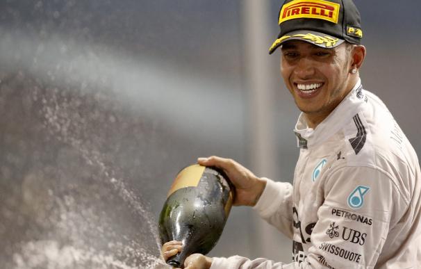 Hamilton celebró a lo grande su segundo Mundial de Fórmula 1
