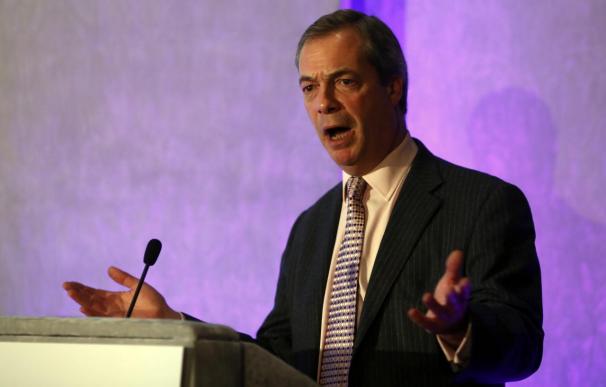 El líder del Partido por la Independencia del Reino Unido (UKIP), Nigel Farage.