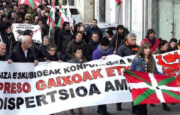 Manifestación para pedir el acercamiento de presos de ETA.