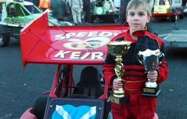 Keir Millar muere durante una carrera de 'stock kart'