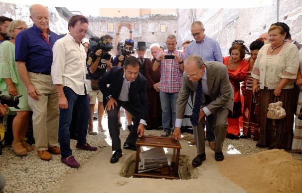 Ponen la primera piedra de las obras de rehabilitación de la primera fase del Convento de San Andrés