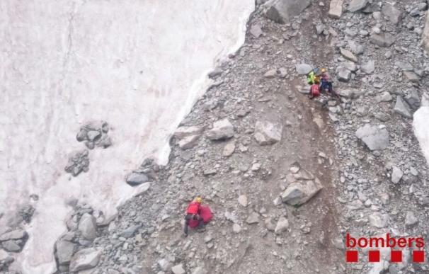 Rescatado en estado crítico un excursionista en un pico de Vall de Boí (Lleida)