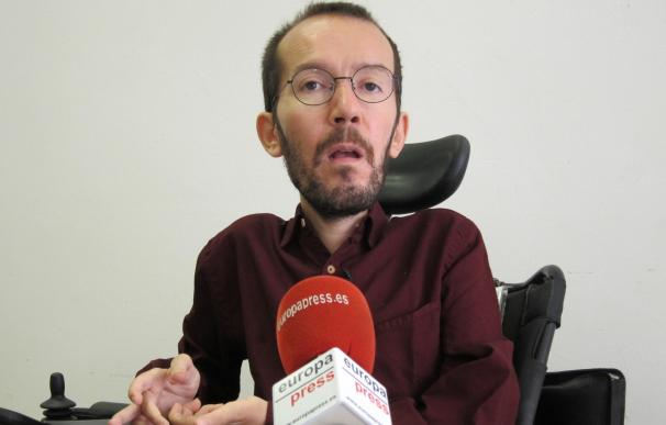 Echenique (Podemos): "Tenemos muchas esperanzas en Euskadi y estamos en condiciones de superar al PNV"