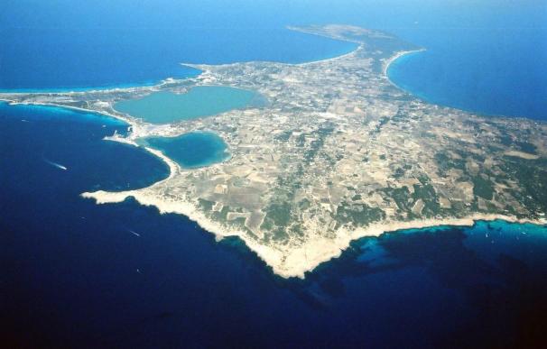Panorámica de la isla de Formenetera