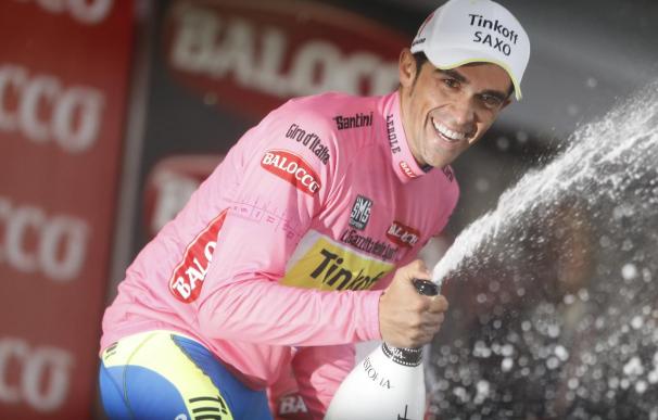 Contador recupera el liderato en el Giro de Italia.