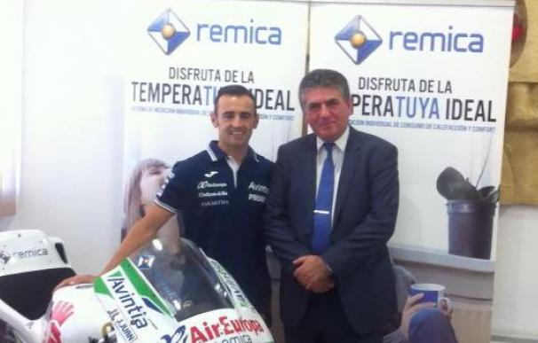Héctor Barbera junto al presidente de Remica, D. José Porras