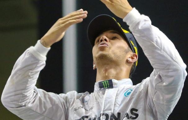 Lewis Hamilton, campeón del mundo por segunda vez tras ganar en Abu Dabi