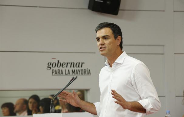 El secretario general del Partido Socialista, Pedro Sánchez.