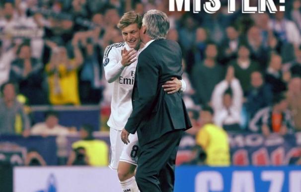 La plantilla del Real Madrid se despide de Ancelotti