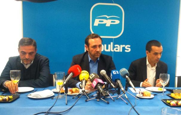 El presidente regional del PP y candidato a revalidar la presidencia del Govern, José Ramón Bauzá.