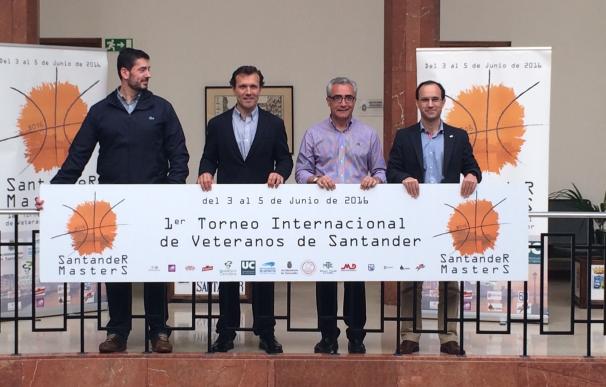 28 equipos veteranos de España y del extranjero participarán en el Santander Masters de Baloncesto