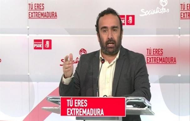 El PSOE de Cáceres muestra su "indignación" por el "ninguneo" de Rajoy a la provincia cacereña