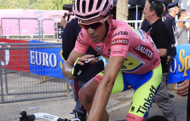 Contador pierde el liderato del Giro.