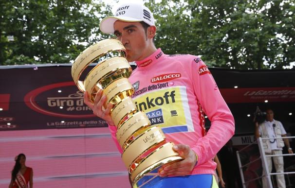 Contador, ganador del Giro 2015