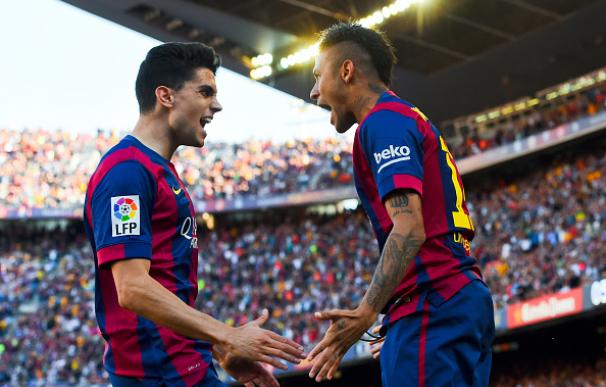 El Barcelona gana a la Real con goles de Neymar y Pedro
