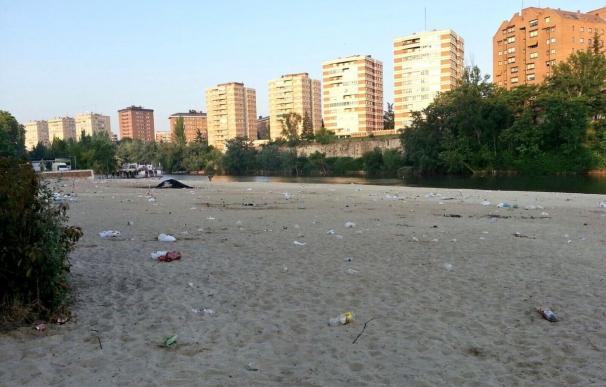 El Ayuntamiento de Valladolid prevé menos toneladas de residuos tras la noche de San Juan