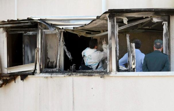 Hallan el cadáver de una mujer en la extinción de un incendio en una vivienda de Mutxamel (Alicante)