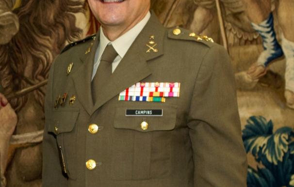 El teniente general Juan Campins, Segundo Jefe del Mando de la Fuerza Conjunta de la OTAN