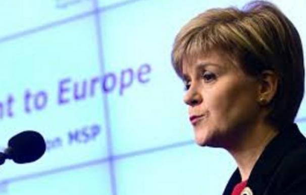 Nicole Sturgeon, líder del partido nacionalista escocés