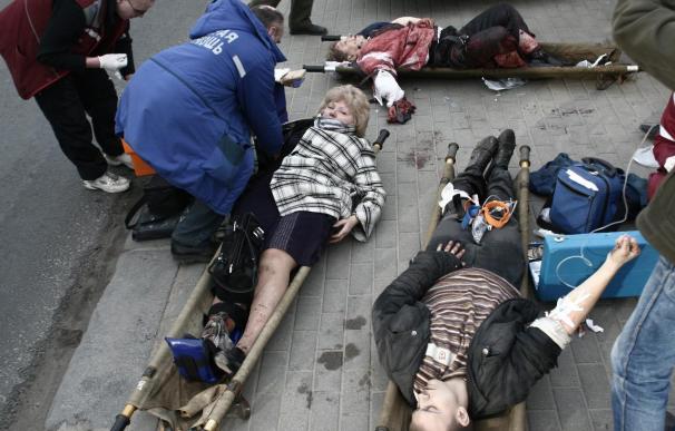 Ascienden a doce los muertos en el atentado terrorista en el metro de Minsk