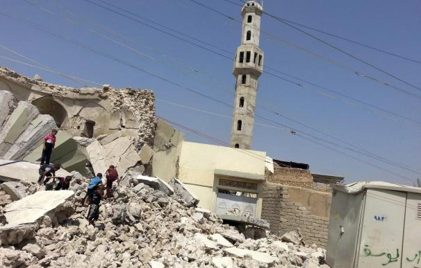 Suben a 87 los yihadistas muertos en bombardeos y choques en el norte de Irak