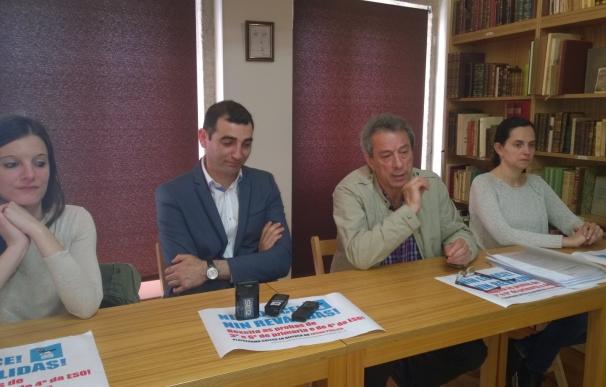 Sindicatos y asociaciones gallegas llaman de nuevo al "boicot" de la 'reválida' de 3º de primaria