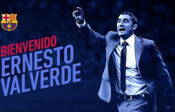 Ernesto Valverde, nuevo entrenador del FC Barcelona para dos temporadas y otra opcional