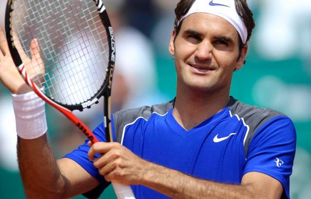 Federer, a tercera ronda del torneo de Montecarlo con gran autoridad