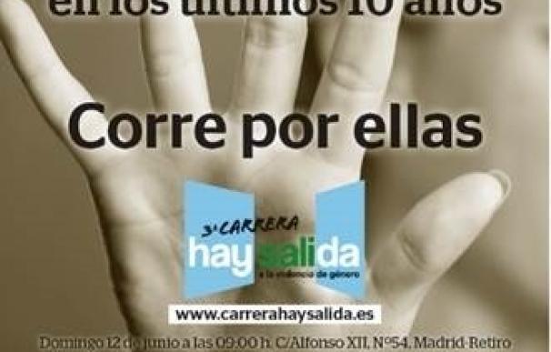 Madrid acogerá mañana la III Carrera Hay Salida en memoria de las 57 mujeres asesinadas en 2015