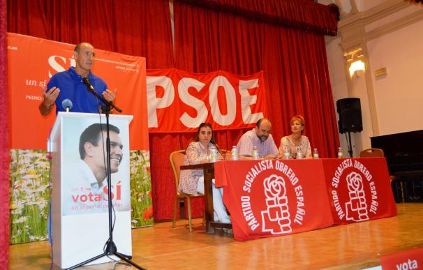 Sahuquillo (PSOE): "Hay que penalizar al PP, que ha trasvasado como nunca agua que necesitamos"