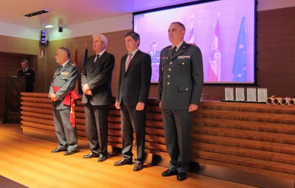 La Guardia Civil es "ejemplo de lo mejor que se puede aportar" a España, afirma el delegado del Gobierno en Aragón